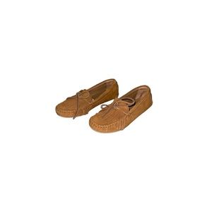Zara Tan Suede Moccasin Loafers - Women’s Size 37